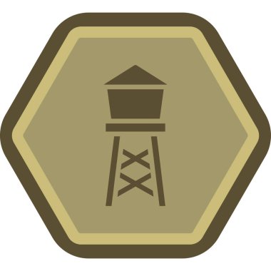 Yol simgesi, vektör illüstrasyonu