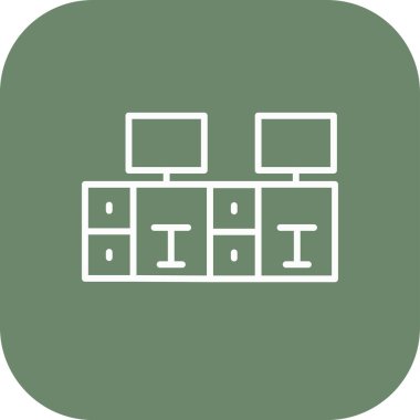 Web simgesi vektör illüstrasyonu