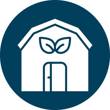 Bir evin vektör illüstrasyonu