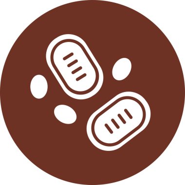 vektör illüstrasyonu, yiyecek simgesi