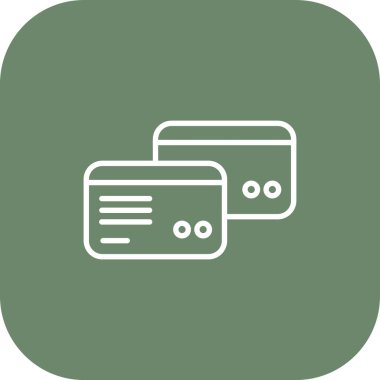 Tarayıcı Düz Vektör Simgesi Tasarımı