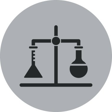 vektör laboratuvar simgesi illüstrasyonu