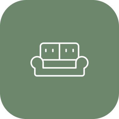 Mobilya simgesinin vektör illüstrasyonu