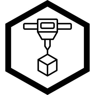 kutu simgesi vektör illüstrasyonu