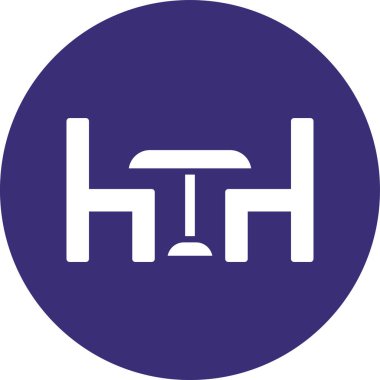 Modern bir simgenin vektör illüstrasyonu