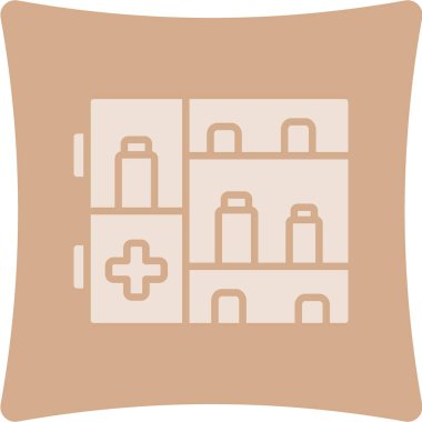 Bir tıbbi klinik için vektör illüstrasyonu