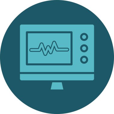 Soyut arkaplanda izole edilmiş simge izle