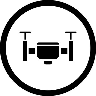 kamera simgesi vektör illüstrasyonu