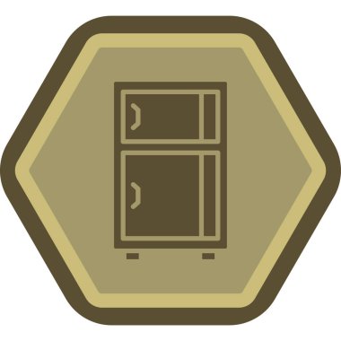 Kahve makinesi. Basit resimleme