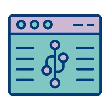 Ağ web simge vektör çizim