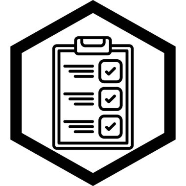 İşaretleme simgesinin vektör illüstrasyonu