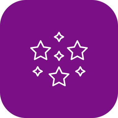 Kişisel ve ticari kullanım için vektör yıldızları simgesi...