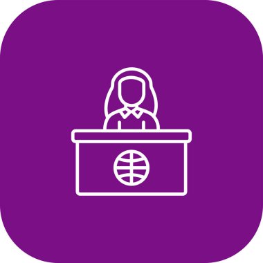 İş ve finans simgesinin vektör illüstrasyonu