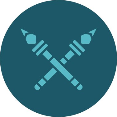 Modern b 'nin vektör illüstrasyonu silah ikonundan yoksun