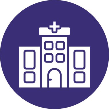 Modern yapı simgesinin vektör illüstrasyonu