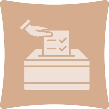 oy pusulası vektör illüstrasyonu