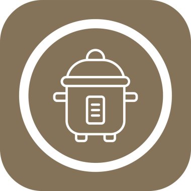 kahve makinesi simgesini, vektör çizim