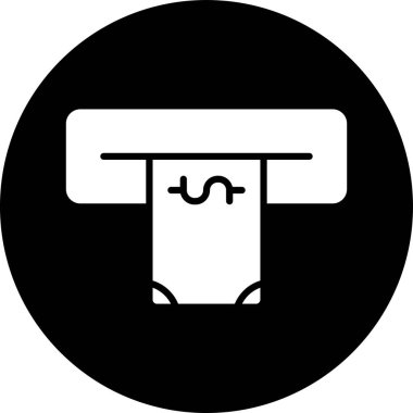 Modern otomatik simgenin vektör illüstrasyonu