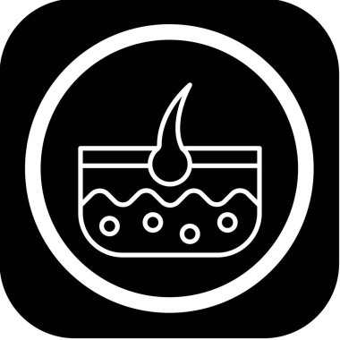 Eşsiz ateş vektörü simgesi