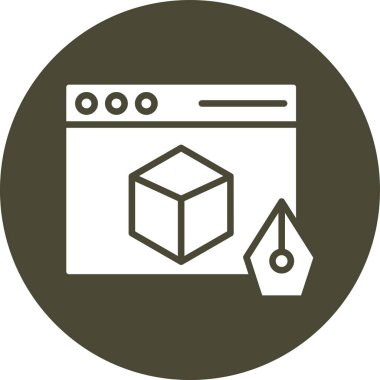 Gıda simgesinin vektör illüstrasyonu