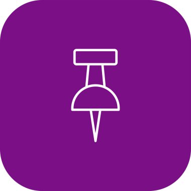 Güzel Sandalye vektör satırı simgesi