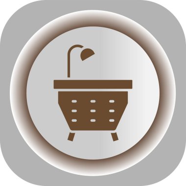 Pişirme simgesinin vektör illüstrasyonu