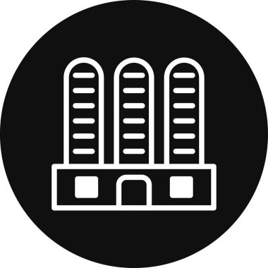 Moda tarzı izole edilmiş arkaplan oluşturma simgesi