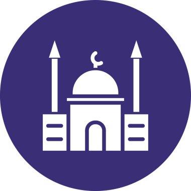 ramadan ikon vektör illüstrasyonu