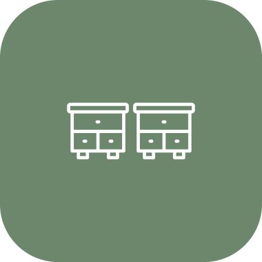 Modern b 'nin vektör illüstrasyonu eksik simgesi