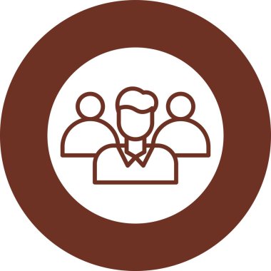 İş ve finans simgesinin vektör illüstrasyonu