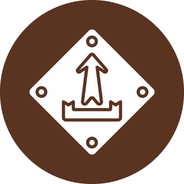 vektör yol işareti illüstrasyon