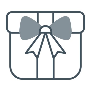 Papyonlu bir kutunun vektör çizimi