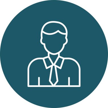 İş simgesinin vektör illüstrasyonu