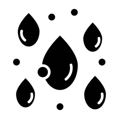 su damlası vektör simgesi