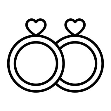 Alyans vektör simgesi