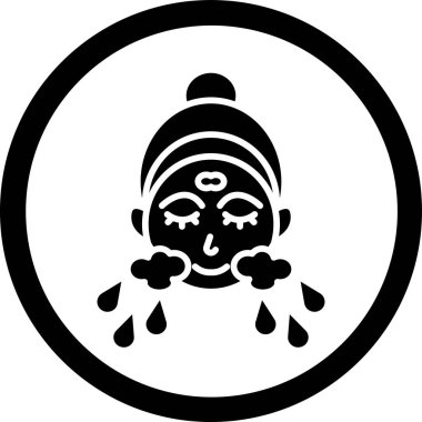 Hindu Hindu simgesi katı stil