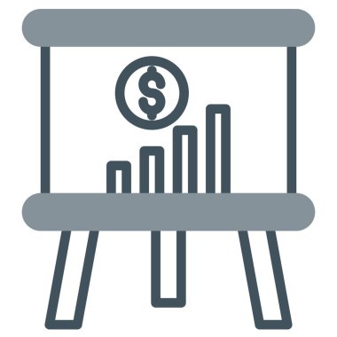 Çizelge. Web simgesi basit illüstrasyon