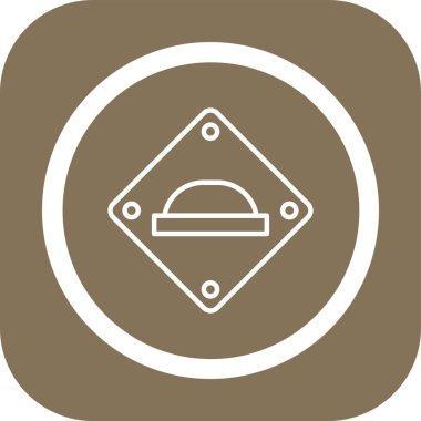 Gıda simgesinin vektör illüstrasyonu