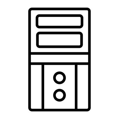 vektör kabine resimleme