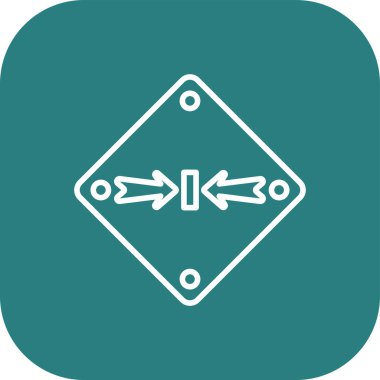 ok simgesi, vektör illüstrasyonu