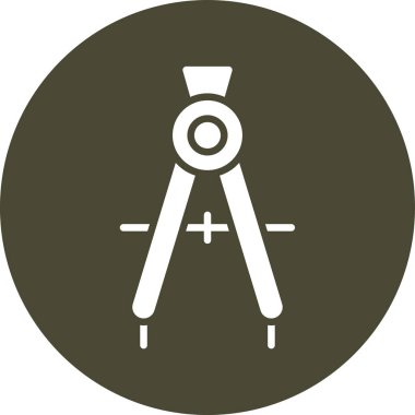 vektör pusula resimlemesi