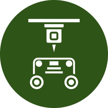 araba simgesi vektör illüstrasyonu