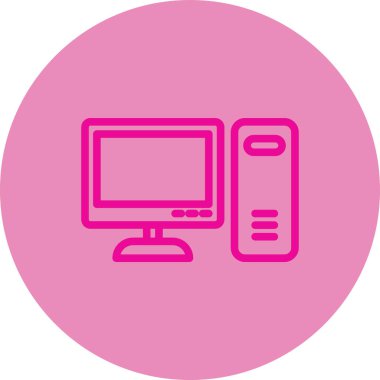 Modern simgenin vektör illüstrasyonu