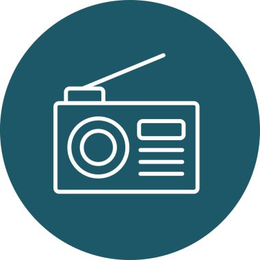 Vektör Haber Simgesi illüstrasyonu