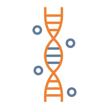 Molekül logosu tasarım vektör çizimi