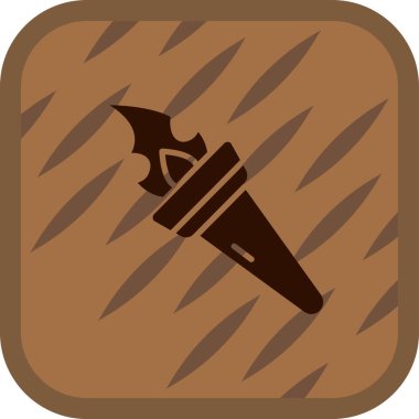 Balta simgesi vektör illüstrasyonu