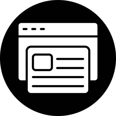 seo modern simgesinin vektör illüstrasyonu