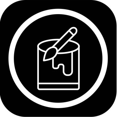 Projeniz için vektör boyası simgesi