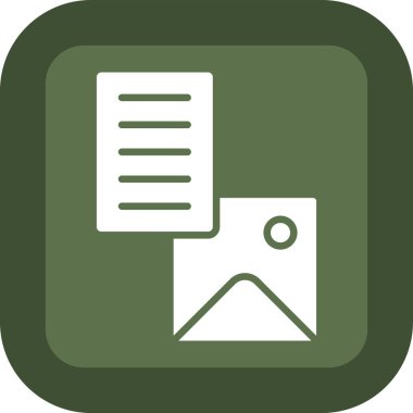 Vektör belgesi Simge illüstrasyonu