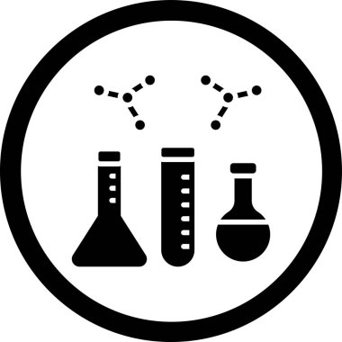 Bilim. Web simgesi basit tasarım